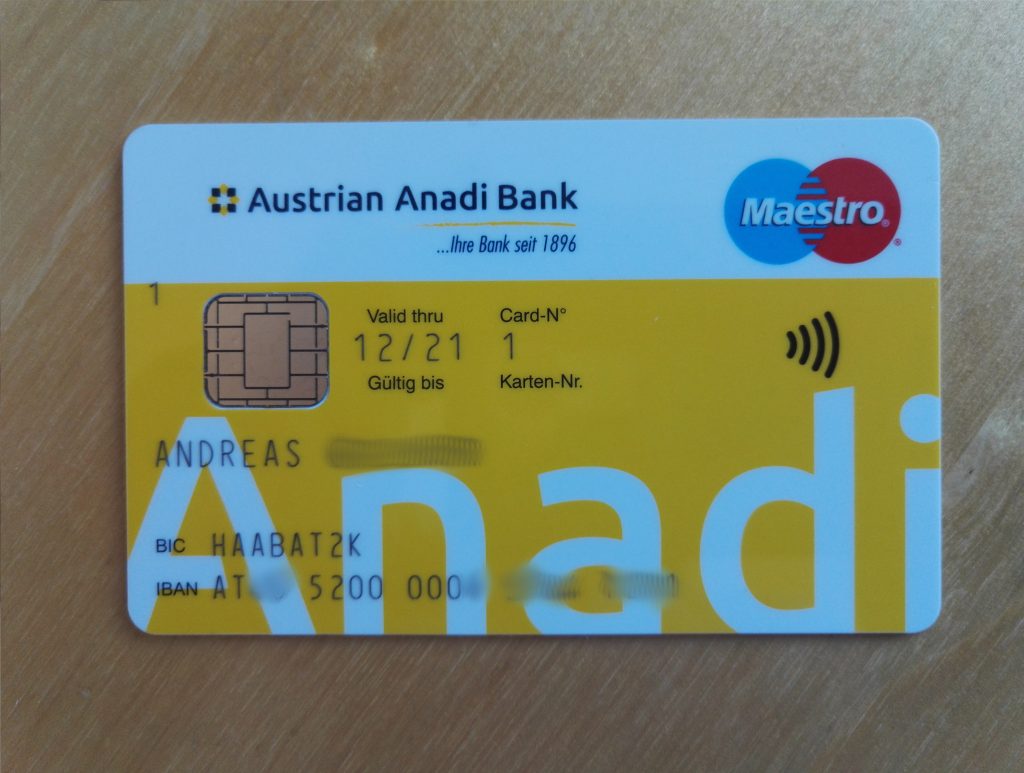 Anadi Bank Girokonto: Gratis Konto inklusive Bankomat ...